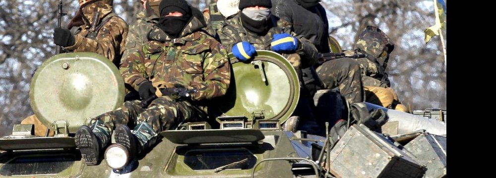 Ukrainian Troops Retreat From Besieged Debaltseve Financial Tribune